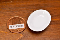 Miniature Pottery L size [MMPP14] (Ceramic bowl/Color: white)