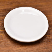 Miniature Pottery L size [MMPP16] (Ceramic plate/Color: white)