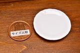 Miniature Pottery L size [MMPP19] (Ceramic plate/Color: white)