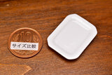 Miniature Pottery L size [MMPP23] (Ceramic plate/Color: white)