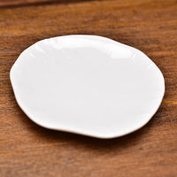 Miniature Pottery L size [MMPP26] (Ceramic plate/Color: white)