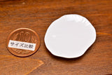 Miniature Pottery L size [MMPP26] (Ceramic plate/Color: white)