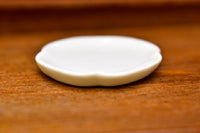 Miniature Pottery L size [MMPP34] (Ceramic plate/Color: white)