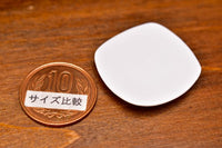 Miniature Pottery L size [MMPP36] (Ceramic plate/Color: white)