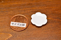 Miniature Pottery S size [SPLP3] (Ceramic plate/Color: white)