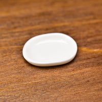 Miniature Pottery S size [SPLP7] (Ceramic plate/Color: white)