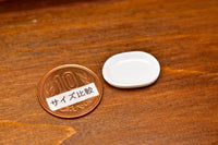 Miniature Pottery S size [SPLP7] (Ceramic plate/Color: white)