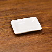 Miniature Pottery S size [SPLP9] (Ceramic plate/Color: white)