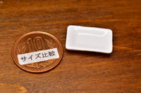 Miniature Pottery S size [SPLP9] (Ceramic plate/Color: white)