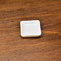 Miniature Pottery S size [SPLP27] (Ceramic plate/Color: white)