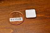 Miniature Pottery S size [SPLP27] (Ceramic plate/Color: white)
