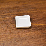 Miniature Pottery S size [SPLP27] (Ceramic plate/Color: white)