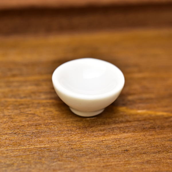 Miniature Pottery S size [SPLP31] (Ceramic bowl/Color: white)