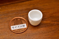 Miniature Pottery S size [SPLP36] (Ceramic bowl/Color: white)