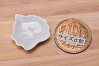 Miniature parts Pottery M size [MPLP20] (ceramic plate / color: white)