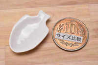 Miniature parts Pottery M size [MPLP23] (ceramic plate / color: white)