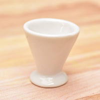 Miniature parts Pottery M size [MPLP27] (ceramic bowl / color: white)