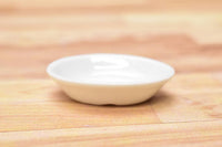 Miniature parts Pottery M size [MPLP28] (ceramic bowl / color: white)