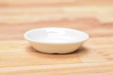 Miniature parts Pottery M size [MPLP28] (ceramic bowl / color: white)