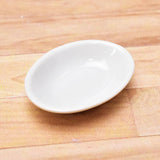 Miniature parts Pottery M size [MPLP28] (ceramic bowl / color: white)