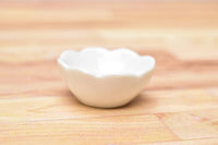 Miniature parts Pottery M size [MPLP30] (ceramic bowl / color: white)