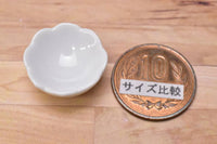 Miniature parts Pottery M size [MPLP30] (ceramic bowl / color: white)