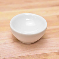 Miniature parts Pottery M size [MPLP33] (ceramic bowl / color: white)