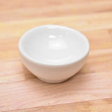 Miniature parts Pottery M size [MPLP33] (ceramic bowl / color: white)