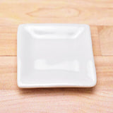 Miniature parts Pottery M size [MPLP40] (ceramic plate / color: white)