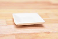 Miniature parts Pottery M size [MPLP48] (ceramic plate / color: white)