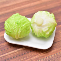 Miniature food vegetable series Cabbage 2 pieces [SMLVEG11] [Item number: 35755]