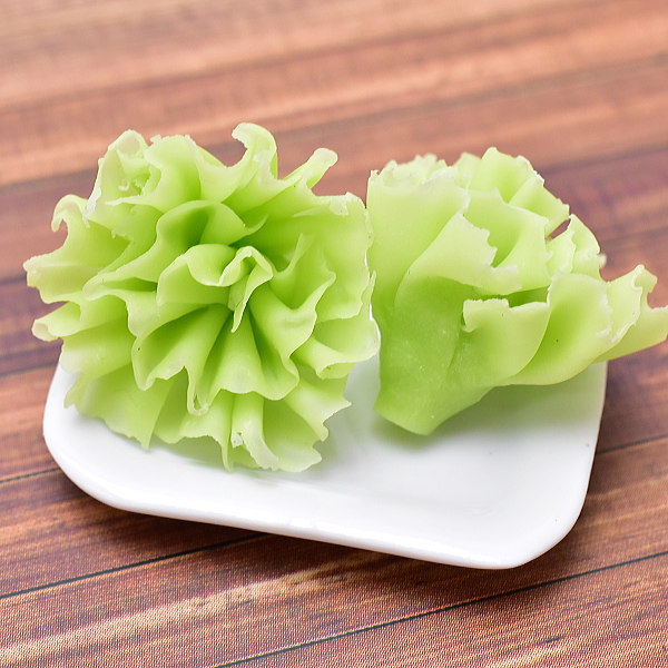 Miniature food vegetable series Frill lettuce 2 pieces [SMLVEG13] [Item number: 35757]