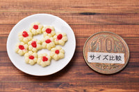 Miniature food cookies (3) 10 pieces [COK3]