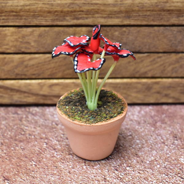 Miniature parts Potted foliage plant [PNL1] (1/12 scale)