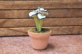 Miniature parts Potted foliage plant [PNL6] (1/12 scale)