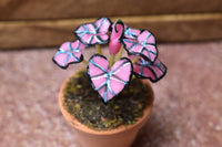 Miniature parts Potted foliage plant [PNL7] (1/12 scale)