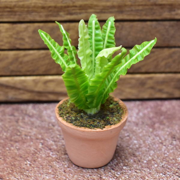 Miniature parts Potted foliage plant [PNL18] (1/12 scale)