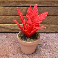 Miniature parts Potted foliage plant [PNL22] (1/12 scale)