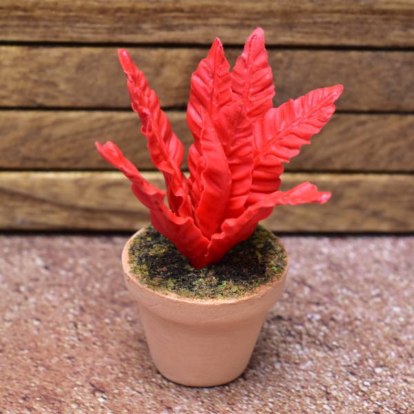 Miniature parts Potted foliage plant [PNL22] (1/12 scale)