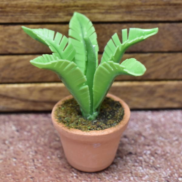 Miniature parts Potted foliage plant [PNL23] (1/12 scale)