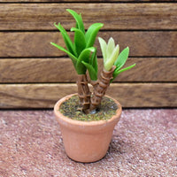 Miniature parts Potted foliage plant [PNL39] (1/12 scale)