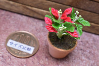 Miniature parts Potted foliage plant [PNL45] (1/12 scale)