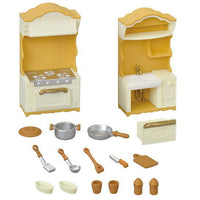 Kitchen stove and sink set [Ka-420] Sylvanian Families