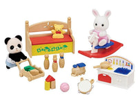 Toys set white rabbit panda baby [DF-20] Sylvanian Families