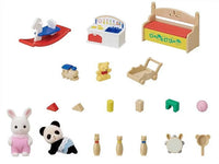 Toys set white rabbit panda baby [DF-20] Sylvanian Families