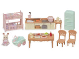 Large House with Red Roof Recommended Furniture Set Kotokoto Cooking [Se-210] Sylvanian Families