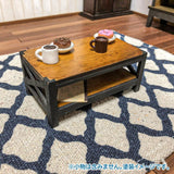 [Iron-style coffee table] Miniature kit 1/12 scale Unpainted / Unassembled (Dollhouse furniture URARA)