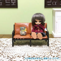 [Iron-style sofa (for 2 people)] Miniature kit 1/12 scale Unpainted / Unassembled (Dollhouse furniture URARA)